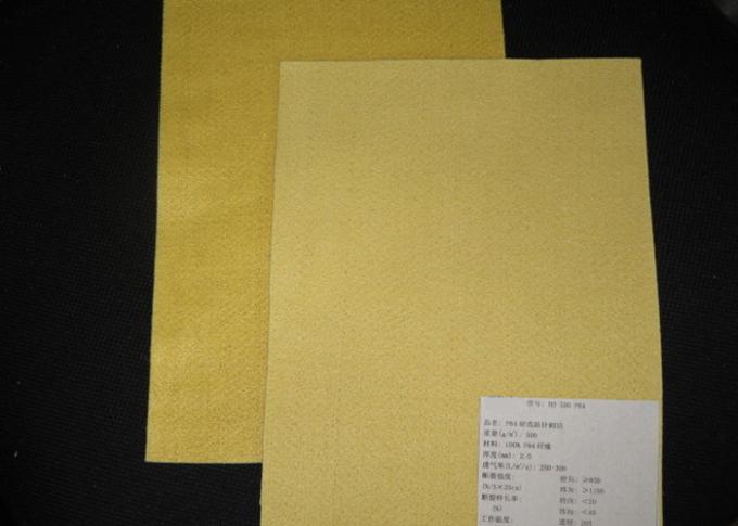 Αισθητό P84 ύφασμα Aramid υφάσματος μέσων φίλτρων βελόνα μη υφαμένο