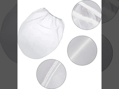 Hite 1 2 5 Gallon Ελαστικό άνοιγμα Fine Mesh Ζαχαροπλαστική σακούλες για υδροπονική φίλτρα χρώματος